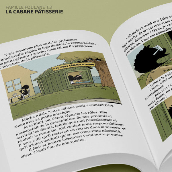 FAMILLE FOULANE TOME 3 : LA CABANE PÂTISSERIE